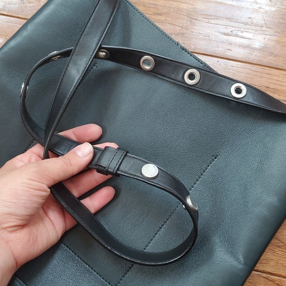All Saints Beaumont Leather Hobo - Picture 5 of 9